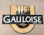 Gauloise metalen reclame, Collections, Enlèvement, Utilisé, Panneau, Plaque ou Plaquette publicitaire, Autres marques