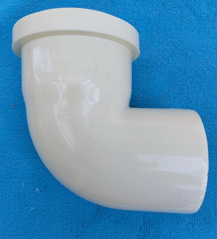 Sanitair hulpstukken dia 100  - Ivoor.  Merk: Scala, Doe-het-zelf en Bouw, Sanitair, Nieuw, Ophalen of Verzenden