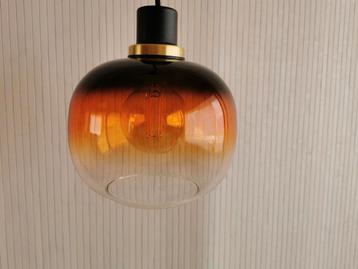 Lampe en verre