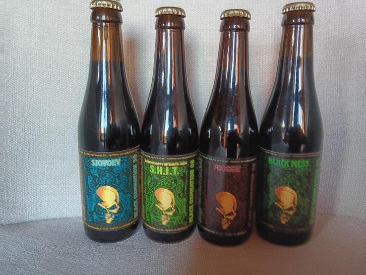 struise brouwers - black damnation - pack 1 - 4x33 cl, Verzamelen, Biermerken, Nieuw, Flesje(s), Overige merken, Ophalen