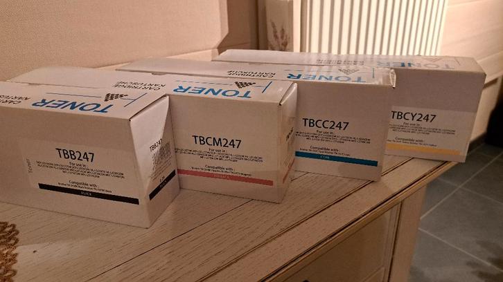 Brother kleurenprinter toners, Computers en Software, Printers, Nieuw, Printer, Laserprinter, Ophalen