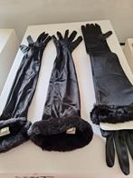Lange elegante handschoenen voor theater, feest, retro..., Ophalen of Verzenden, Zo goed als nieuw