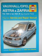 Boek: Haynes Service & repair manual Vauxhall/Opel Astra/Zaf, Ophalen of Verzenden