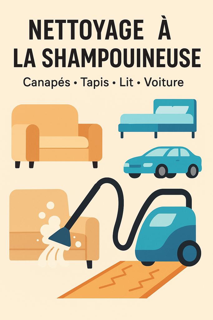 Nettoyage à la shampouineuse, Enlèvement ou Envoi, Neuf
