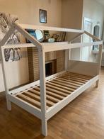 Kinderbed Bedhuisje 90x200Cm, Ophalen, 85 tot 100 cm, Zo goed als nieuw, Lattenbodem