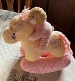 Knuffel schommelpaardje met muziek, Kinderen en Baby's, Ophalen of Verzenden, Zo goed als nieuw, Beer