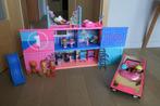 Huis, auto en 8 LOL-poppen, Ophalen, Zo goed als nieuw, Babypop