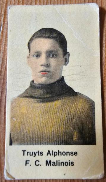 1930s (pre panini) Alphonse Truyts F.C. Malinois! beschikbaar voor biedingen