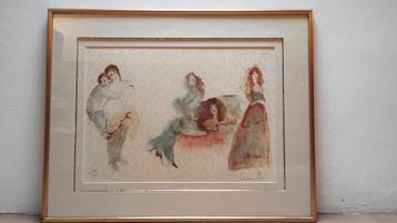 Lithographie Leonor Fini