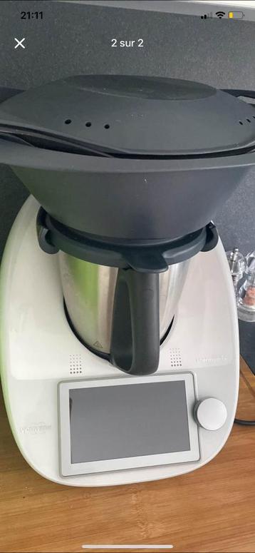 Thermomix tm6, Electroménager, Résiste au lave-vaisselle, Enlèvement, Utilisé, 3 vitesses ou plus