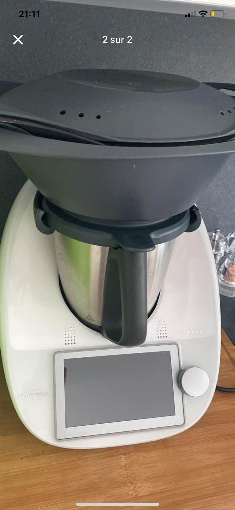 Thermomix tm6, Elektronische apparatuur, Keukenmixers, Gebruikt, 2 tot 3 liter, 3 snelheden of meer, Vaatwasserbestendig, Ophalen