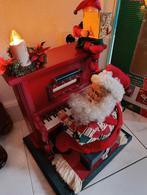 Holiday creations bewegende kerstman met licht en geluid., Ophalen, Zo goed als nieuw