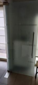 glazen binnendeur, Doe-het-zelf en Bouw, Deuren en Vliegenramen, Ophalen, 80 tot 100 cm, Binnendeur, 200 tot 215 cm