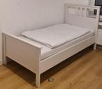 2 Eenpersoonsbedden, Huis en Inrichting, Slaapkamer | Bedden, 90 cm, Gebruikt, Eenpersoons, Wit