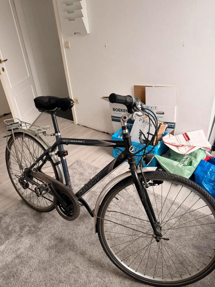 Stadsfiets, Fietsen en Brommers, Fietsen | Heren | Herenfietsen, Zo goed als nieuw, Giant, Versnellingen, Ophalen