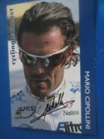 wielerkaart 2003 team acqua sapone mario cipollini signe, Verzenden, Zo goed als nieuw