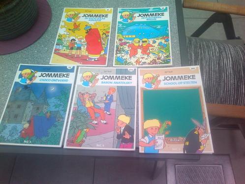 5 Jommeke strips(Nieuwe covers)., Boeken, Stripverhalen, Zo goed als nieuw, Meerdere stripboeken, Ophalen of Verzenden