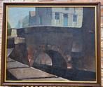 LIPPENS Piet "Het oude bruggetje" olie op doek, Antiek en Kunst, Kunst | Schilderijen | Klassiek, Ophalen of Verzenden