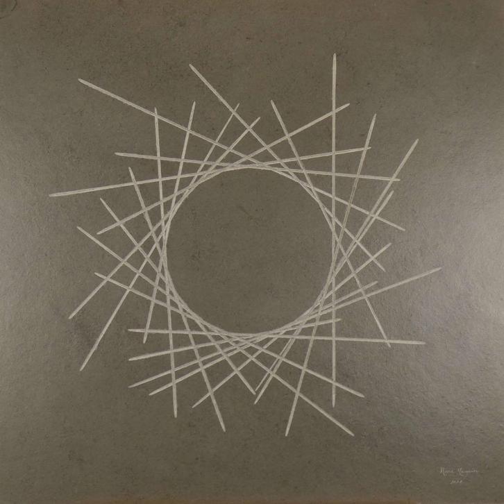 Tableau en Ardoise Gravée, Antiek en Kunst, Kunst | Etsen en Gravures, Ophalen of Verzenden