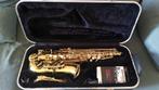 Antigua altsaxofoon, Muziek en Instrumenten, Ophalen, Zo goed als nieuw, Alt, Met koffer