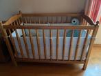 Babybed rustiek beuk., Kinderen en Baby's, Babywiegjes en Ledikanten, Ledikant, Gebruikt, Ophalen