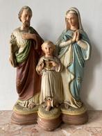 Oud beeld Heilige Familie (32 cm), Antiek en Kunst, Antiek | Religieuze voorwerpen, Ophalen of Verzenden