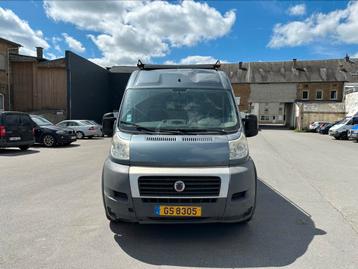 Fiat ducato 2.3l, Auto's, Bestelwagens en Lichte vracht, Voorwielaandrijving, Stof, Zwart, Blauw