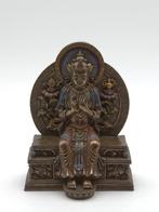 Boeddha Kunstbeeld VERONESE design brons, Nieuw, Ophalen of Verzenden