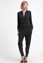 zwarte jumpsuit Gwynedds met lange mouwen, maat 42, Ophalen, Nieuw, Maat 42/44 (L)