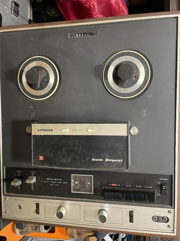 Bandopnemer Hitachi Autoreverse, Audio, Tv en Foto, Bandrecorder, Ophalen
