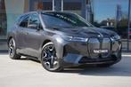 BMW iX xDrive50 M-Sport/Skylounge/Softclose/Massage/ACC, Auto's, BMW, Automaat, Gebruikt, Zwart, Leder