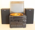 SBR Stereo Met Platenspeler, Tuner, Cassettedeck & Speakers, Audio, Tv en Foto, Stereoketens, Ophalen of Verzenden, Gebruikt, Speakers