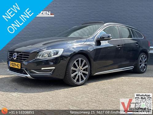 Volvo V60 2.4 D6 AWD Plug-In Hybrid Summum | Pano | Leder |, Auto's, Volvo, Bedrijf, V60, 4x4, ABS, Adaptieve lichten, Airbags