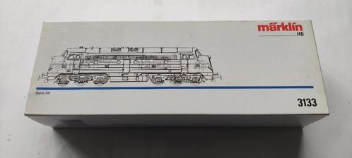 Märklin 3133 Dieselloc NMBS reeks 54, Hobby en Vrije tijd, Modeltreinen | H0, Gebruikt, Locomotief, Wisselstroom, Märklin, Analoog