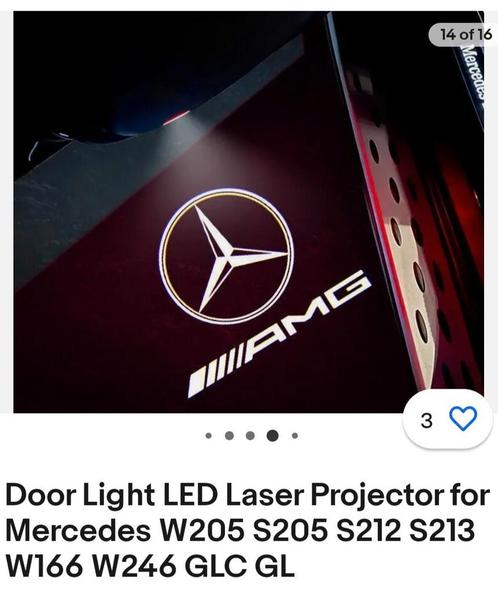 Laser deur projectors Mercedes AMG, Auto diversen, Tuning en Styling, Ophalen of Verzenden