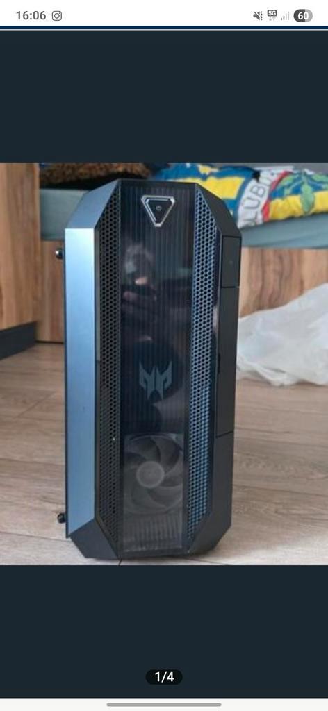 Gaming Pc Acer Orion 3000, Computers en Software, Desktop Pc's, Zo goed als nieuw, 3 tot 4 Ghz, SSD, 32 GB, Met videokaart, Gaming