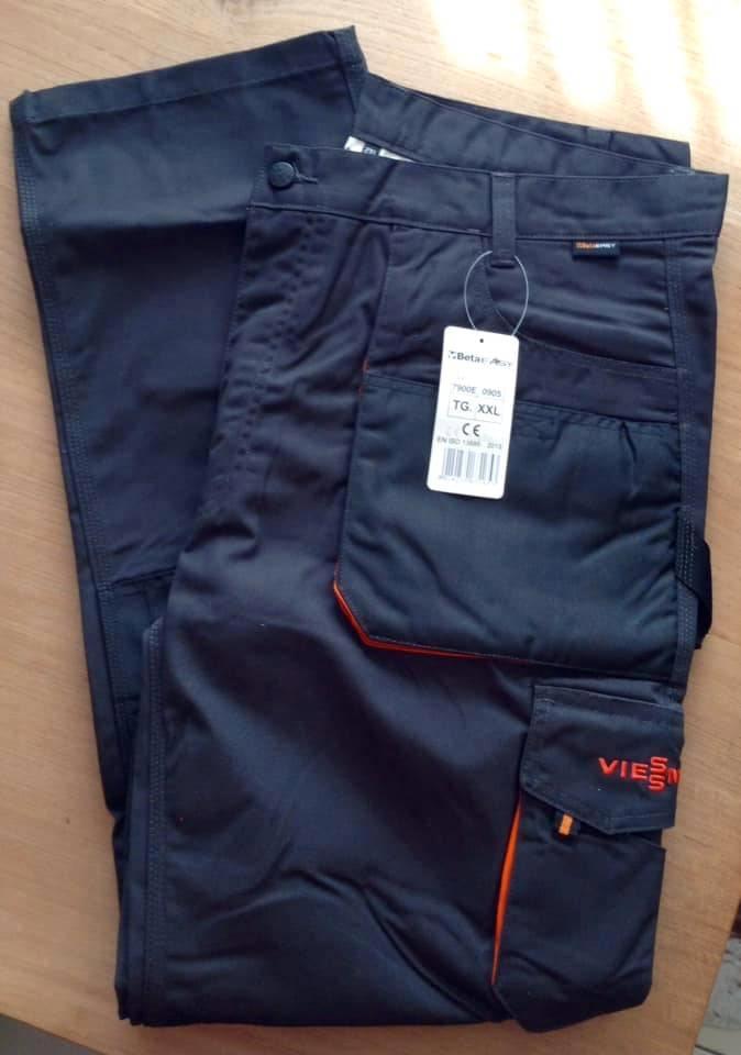 Grijze Beta Easy 7900E 2XL/50 werkbroek met meerdere zakken, Tuin en Terras, Werkkleding, Nieuw, Heren, Broek, Ophalen of Verzenden