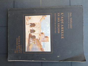 Ancien livre sur l'aquarelle en dix leçons, Livres, Enlèvement ou Envoi, Utilisé