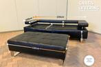 GRATIS LEVERING HEEL BE Montel 3-zits Bankstel met Hocker, Huis en Inrichting, Zetels | Zetels, 100 tot 125 cm, Driepersoons, Leer