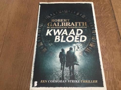 Robert Galbraith - Kwaad bloed - prima staat, Boeken, Thrillers, Zo goed als nieuw, Ophalen