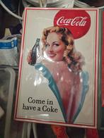 Email poster van Coca-Cola, Antiek en Kunst, Ophalen