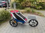 Trek fietskar - 1 plaats, Fietsen en Brommers, Fietsaccessoires | Aanhangwagens en Karren, Ophalen, TREK, Gebruikt, Opvouwbaar