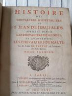 Geschiedenis van de Hospitaalridders - Malta - oud -1726, Gelezen, Abbé Vertot, Ophalen of Verzenden, 17e en 18e eeuw