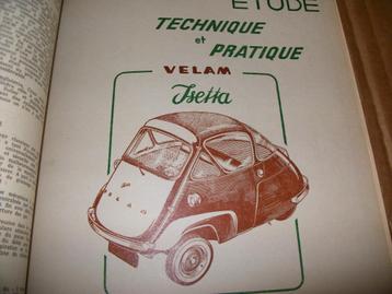revue technique velam isetta de 1955-1956