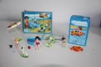 Playmobil 4860 meisje met zwembad + 4864 kinderbadje, Gebruikt, Ophalen of Verzenden