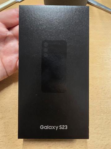 Nieuwe Samsung s23 128gb zwart ongeopend