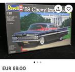 ‘59 Chevy Impala hardtop auto-illustration, Hobby en Vrije tijd, Modelbouw | Auto's en Voertuigen, Nieuw, Auto, Ophalen