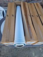 Cocentrische schouwbuis dia 80/125 (10x1000mm), Doe-het-zelf en Bouw, Ophalen, Nieuw