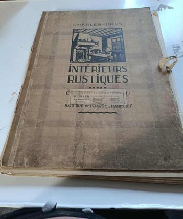 Intérieurs Rustiques - Charles Brun beschikbaar voor biedingen