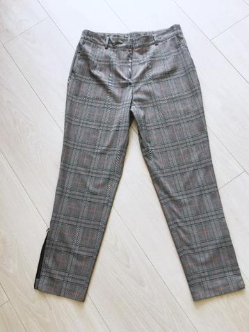 Vila Clothes VICHEKA RW 7/8 Ruitenbroek met Zipper Detail  beschikbaar voor biedingen